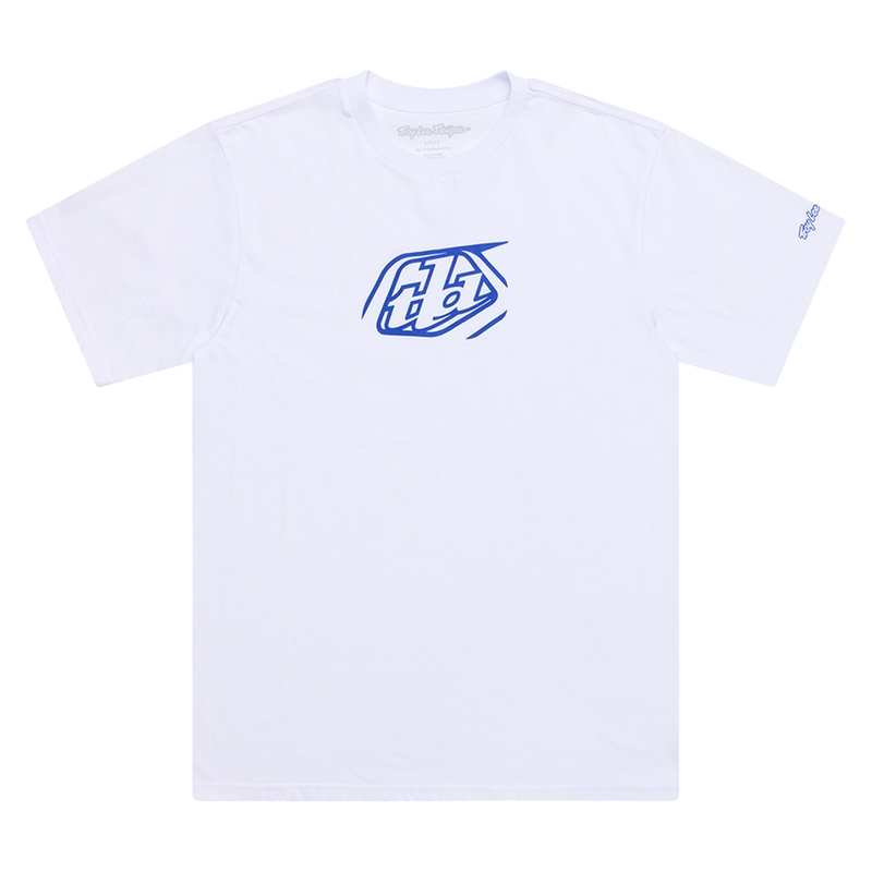Camiseta TROY LEE DESIGNS Badge - blanco