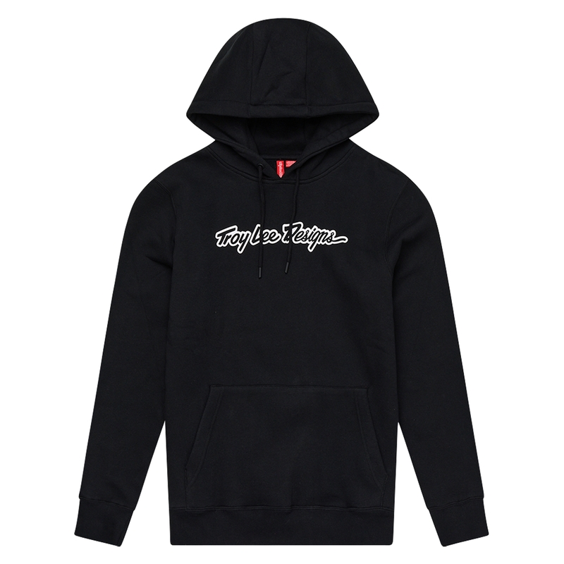 Sudadera con capucha TROY LEE DESIGNS Signature - negro
