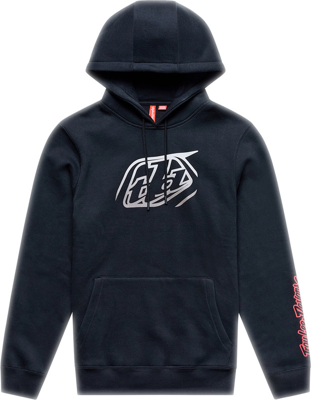 Sudadera con capucha TROY LEE DESIGNS Badge - negro/gris