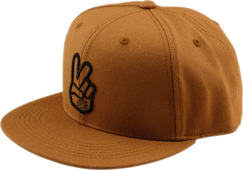 Gorra TROY LEE DESIGNS Flat Bill Snapback Peace - Sienna