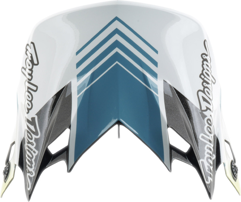 Visera TROY LEE DESIGNS GP Pro - Segment Matte Grey