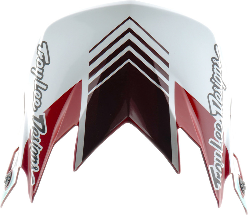 Visera TROY LEE DESIGNS GP Pro - Segment rojo