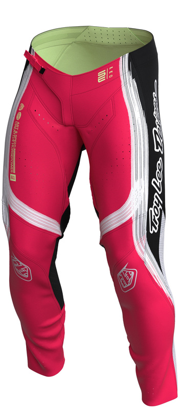 Pantalón TROY LEE DESIGNS SE Pro Stripes - Infra Red/Black