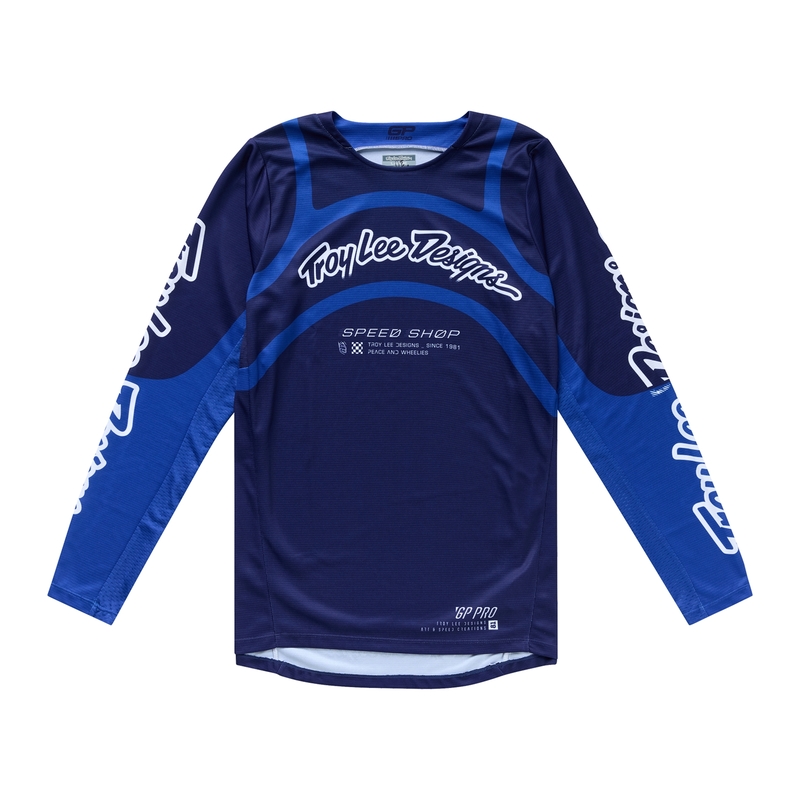 Camiseta TROY LEE DESIGNS GP Pro Swerve - Navy/Azul