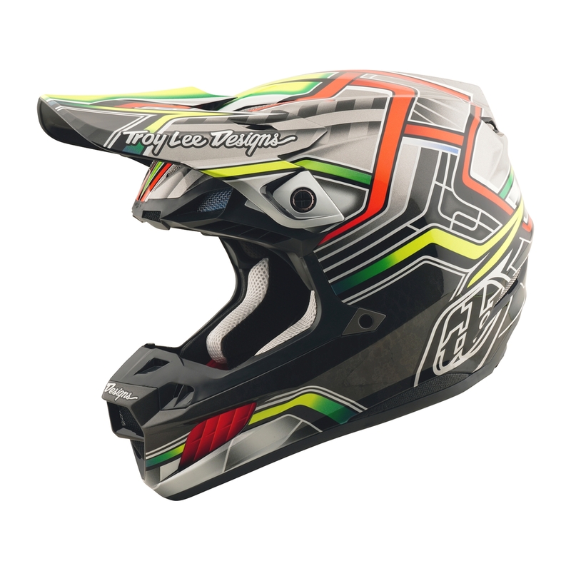 Casco TROY LEE DESIGNS SE5 Composite Lowrider - Gris