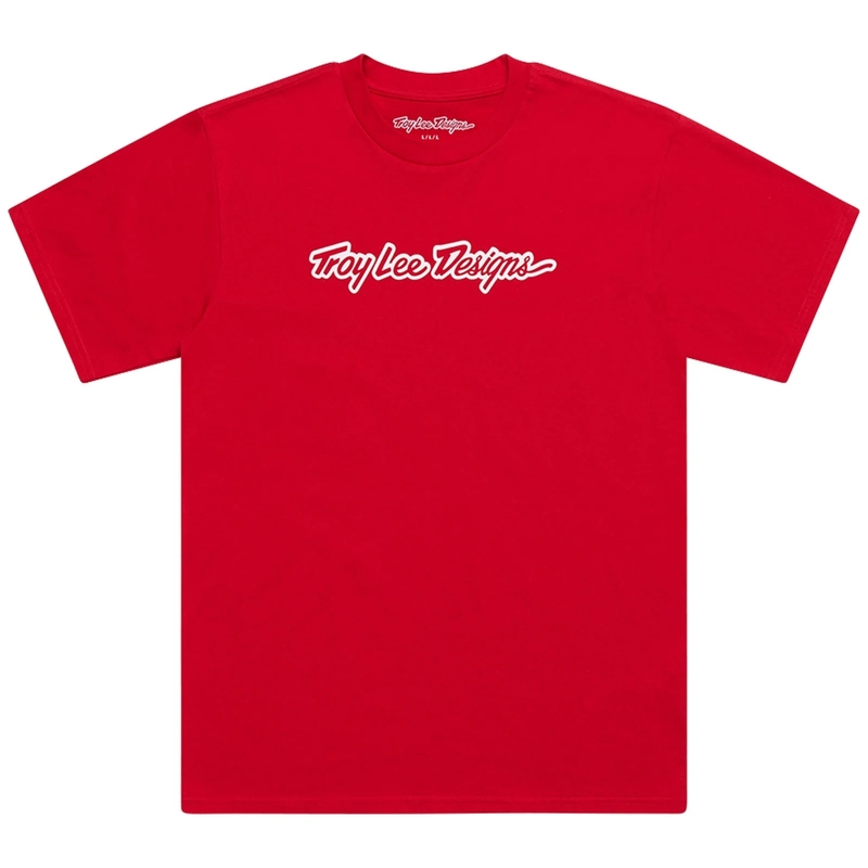 Camiseta TROY LEE DESIGNS Signature - Team Red