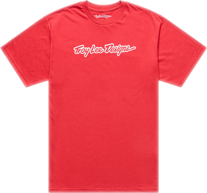 Camiseta infantil TROY LEE DESIGNS Signature - Scarlet