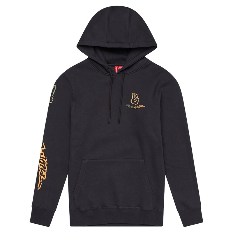 Sudadera con capucha TROY LEE DESIGNS Peace Out - Carbon