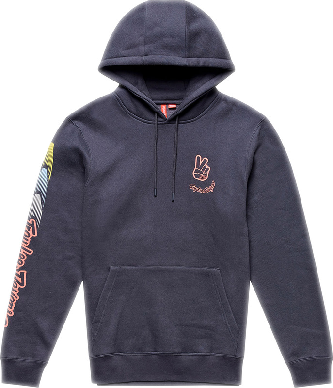 Sudadera con capucha TROY LEE DESIGNS Peace Out - Carbon/Black