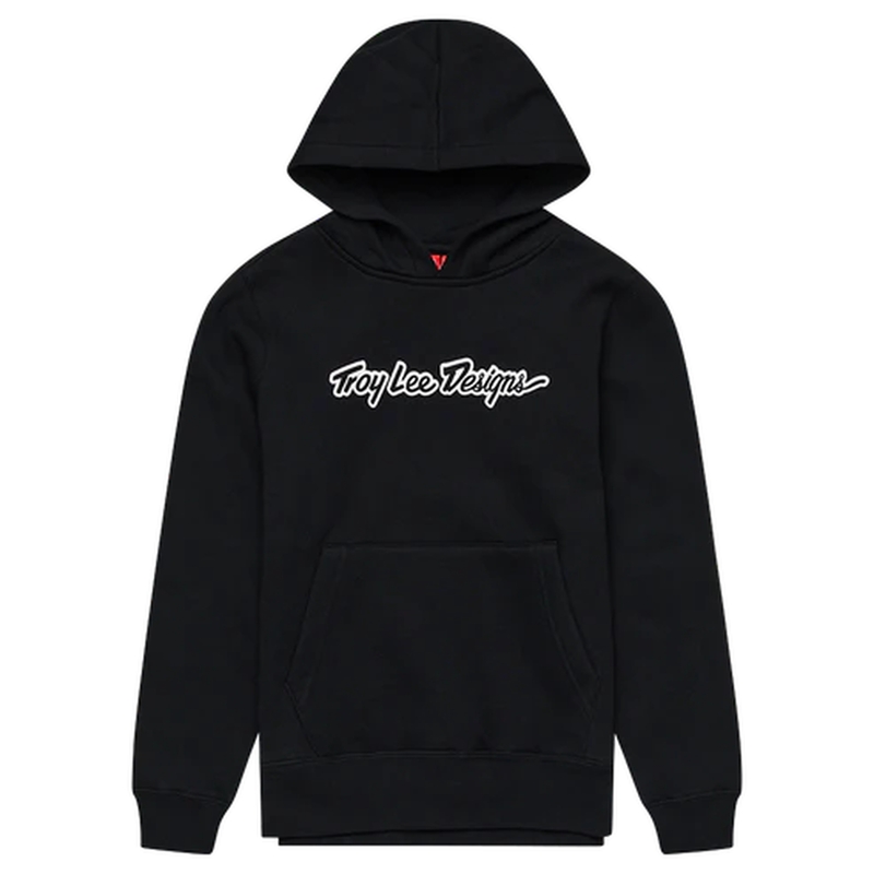 Sudadera con capucha mujer TROY LEE DESIGNS Signature - negro