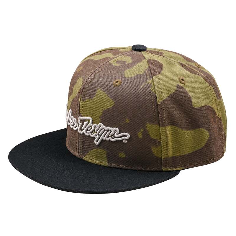 Gorra TROY LEE DESIGNS Flat Bill Snapback Signature