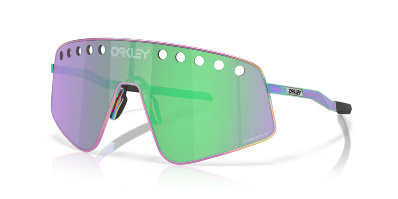 Gafas de sol OAKLEY Sutro TI Sweep – Polished Oil Slick – Lente Prizm Road