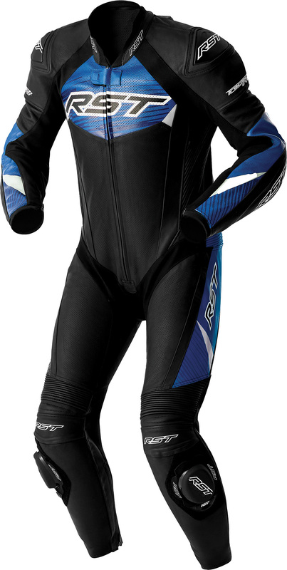 Mono de piel RST Tractech Evo D3O - negro/azul