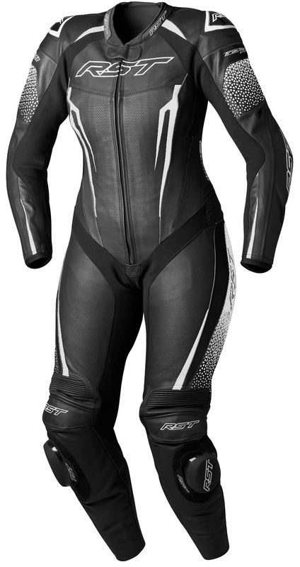 Mono de piel RST Tractech Evo D3O - negro/blanco