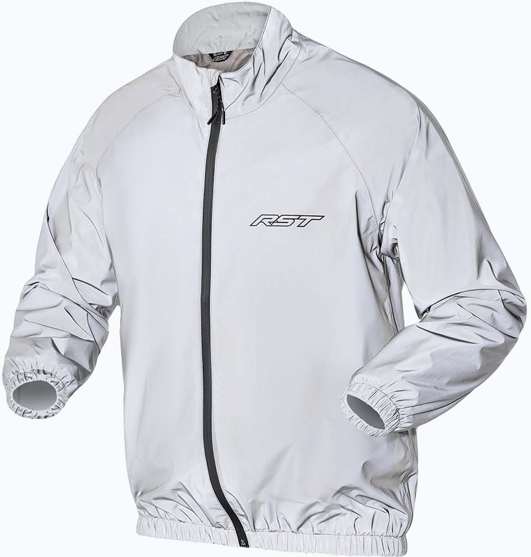 Chaqueta impermeable RST Night Rider reflectante - plata