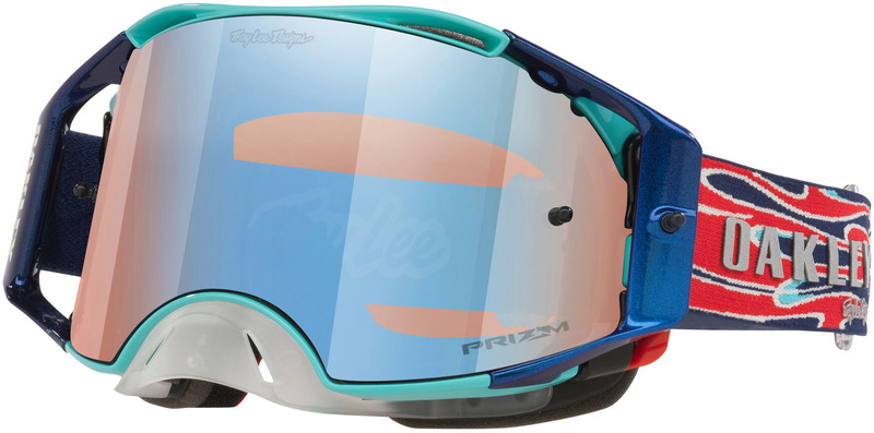 Gafas OAKLEY Airbrake MX - TLD azul Lente Prizm Sapphire