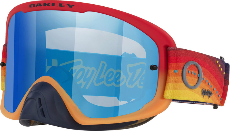 Gafas OAKLEY O-Frame 2.0 Pro MX - TLD rojo/naranja Lentes Black Ice Iridum