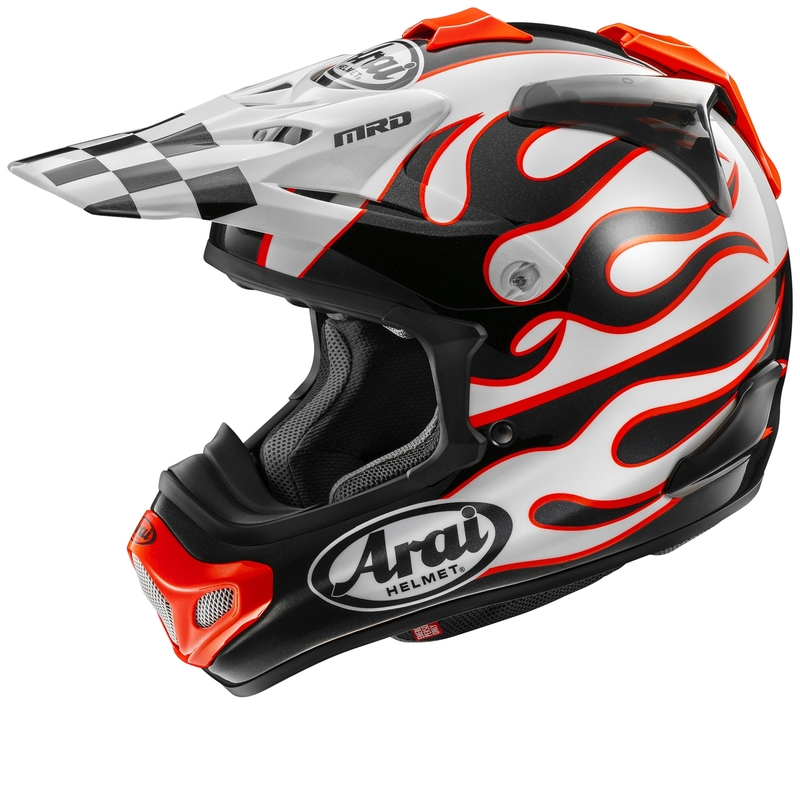 Casco ARAI MX-V EVO - Flame White