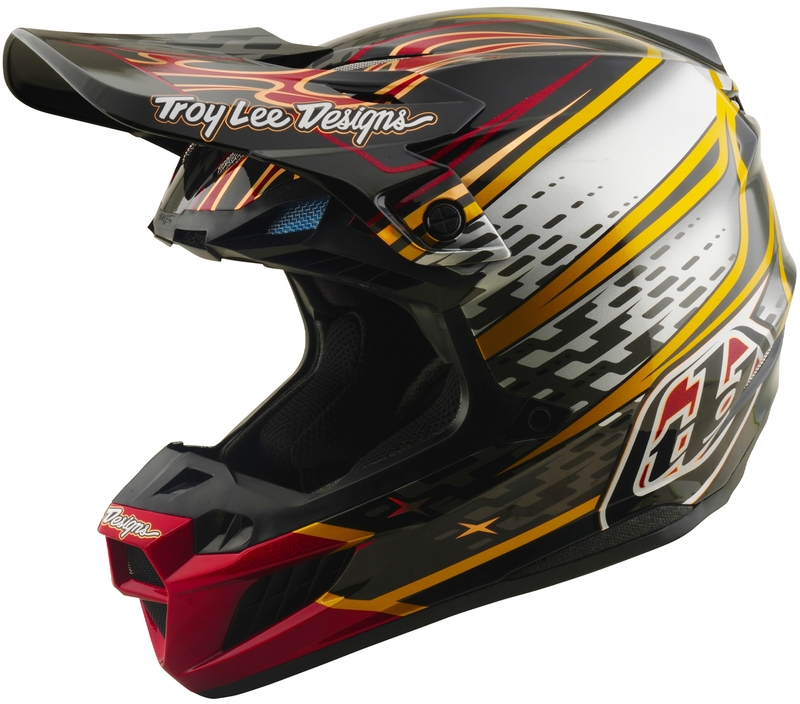 Casco TROY LEE DESIGNS SE5 Composite Mips - Wings negro
