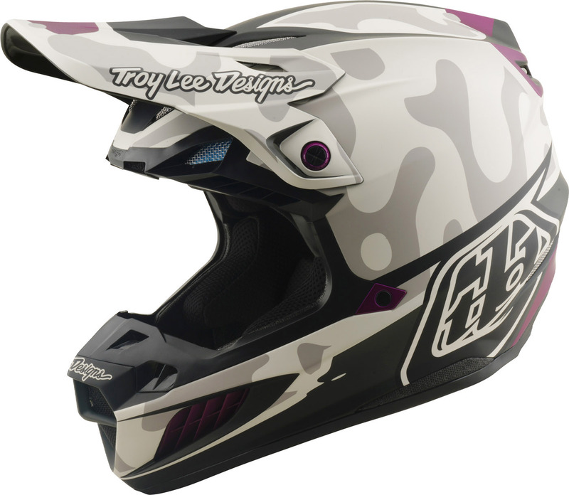 Casco TROY LEE DESIGNS SE5 Composite Mips - Myth Pumice