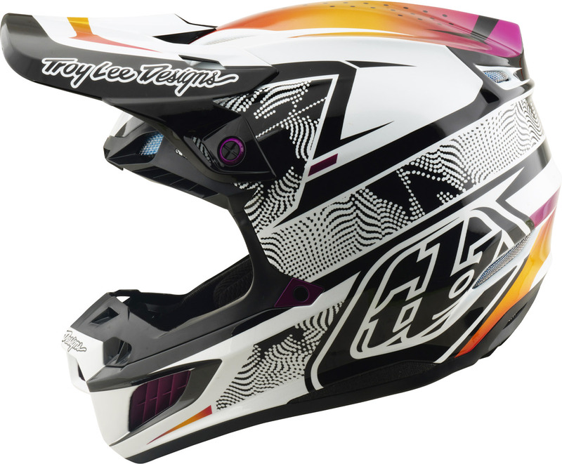 Casco TROY LEE DESIGNS SE5 Composite Mips - Lined Up negro
