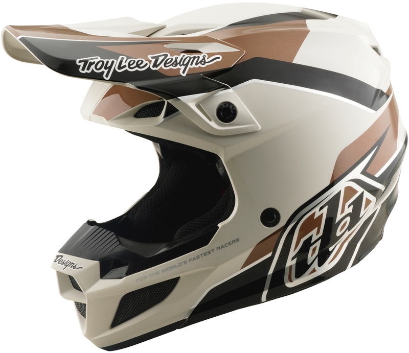 Casco TROY LEE DESIGNS SE5 Polycarbonate Mips - Stand Pumice