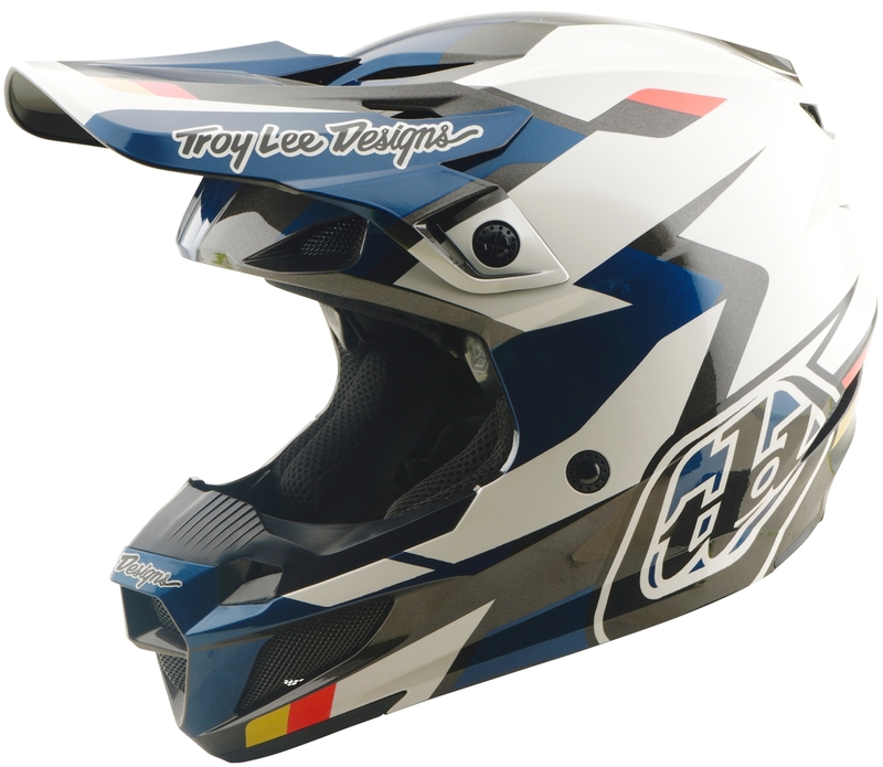 Casco TROY LEE DESIGNS SE5 Polycarbonate Mips - Roamer azul