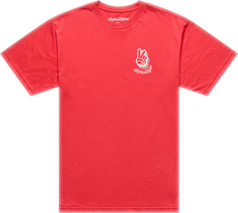 Camiseta TROY LEE DESIGNS Deuces - Scarlet