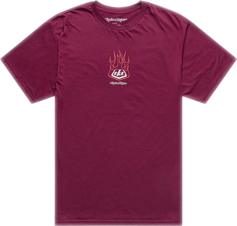 Camiseta TROY LEE DESIGNS Flame2 - Sangria