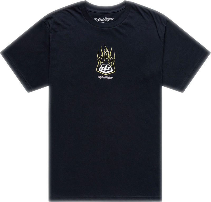 Camiseta TROY LEE DESIGNS Flame2 - negro