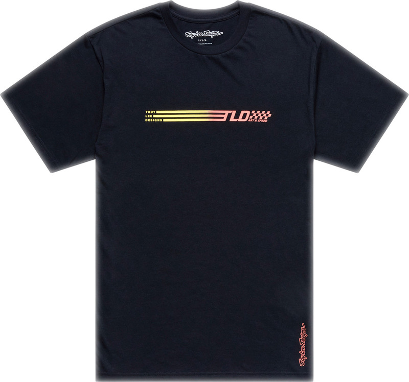 Camiseta TROY LEE DESIGNS Stripes - negro