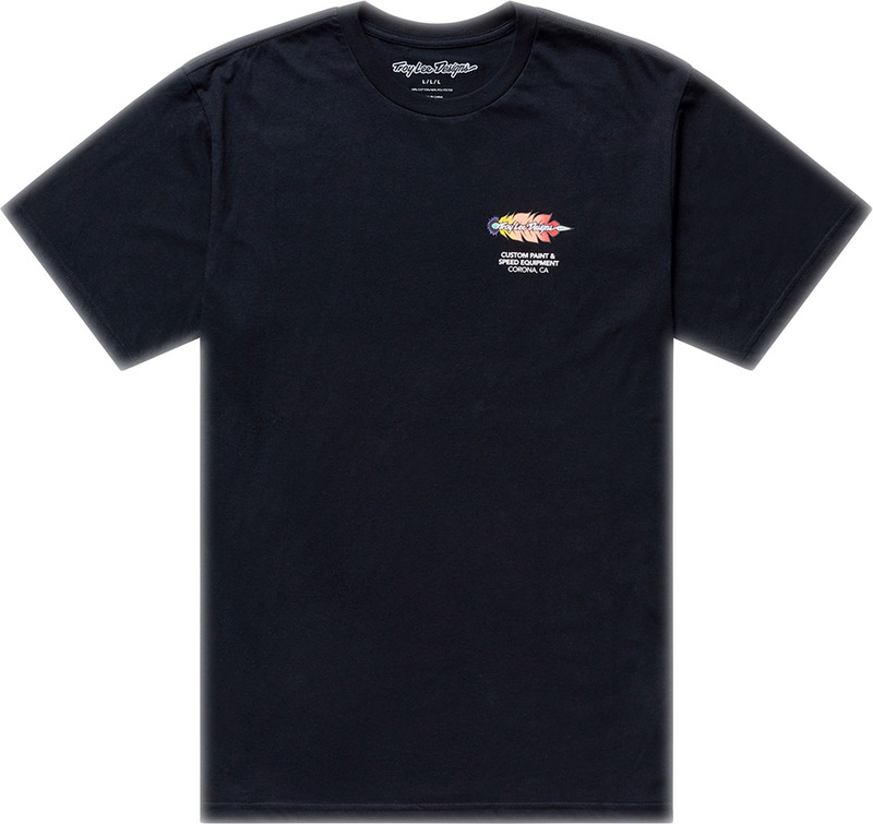 Camiseta TROY LEE DESIGNS Feather - negro