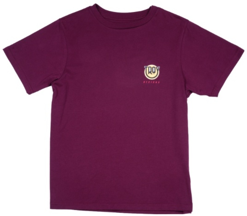 Camiseta mujer TROY LEE DESIGNS Happy Dayz - Sangria