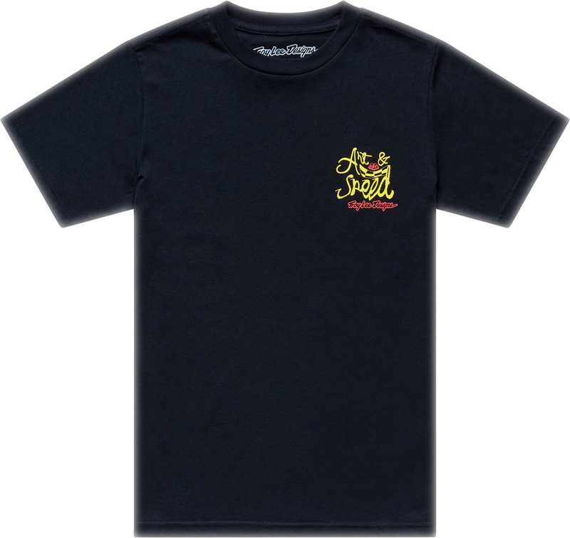 Camiseta infantil TROY LEE DESIGNS Heritage - negro