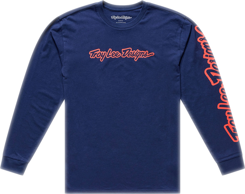 Camiseta TROY LEE DESIGNS Long Sleeve Signature - Navy