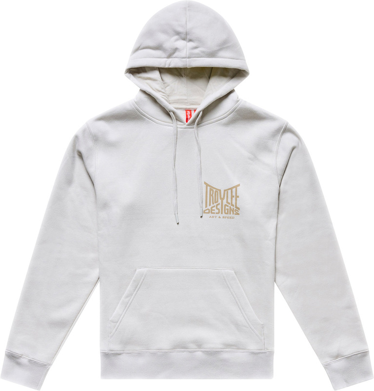 Sudadera con capucha mujer TROY LEE DESIGNS Handlebar - Pumice