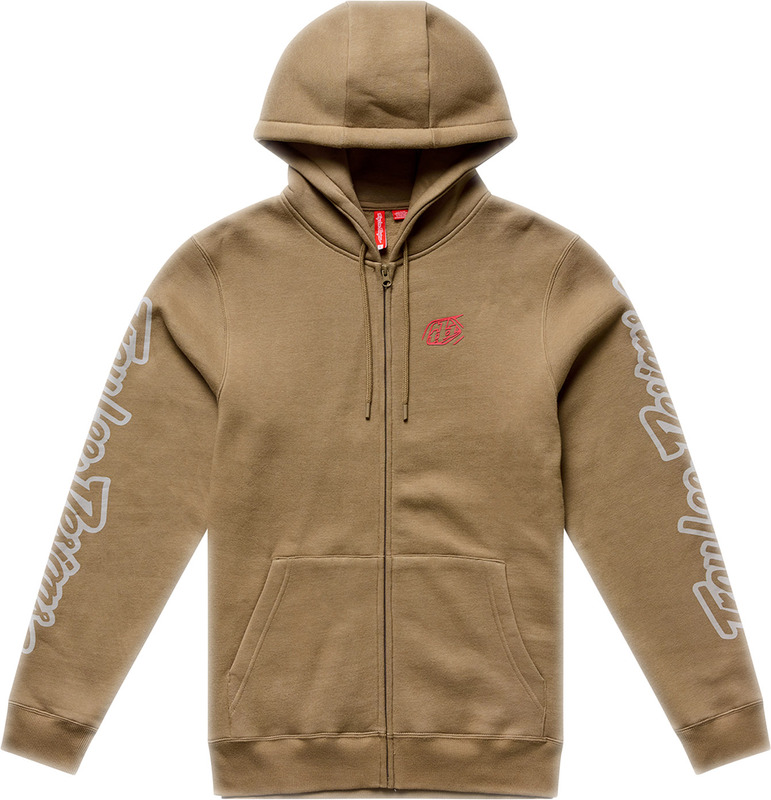 Sudadera con capucha TROY LEE DESIGNS Zip Up Badge - Sienna