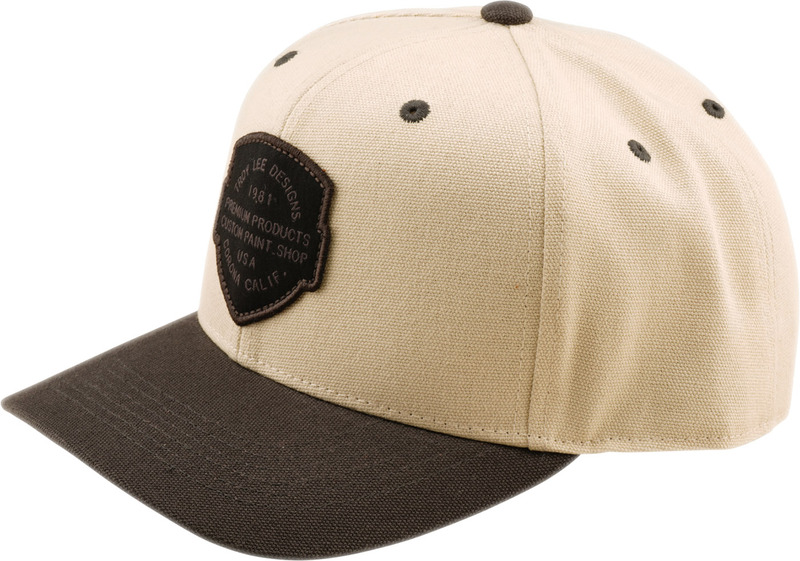 Gorra TROY LEE DESIGNS Curved Snapback Imprint - Pumice/Black
