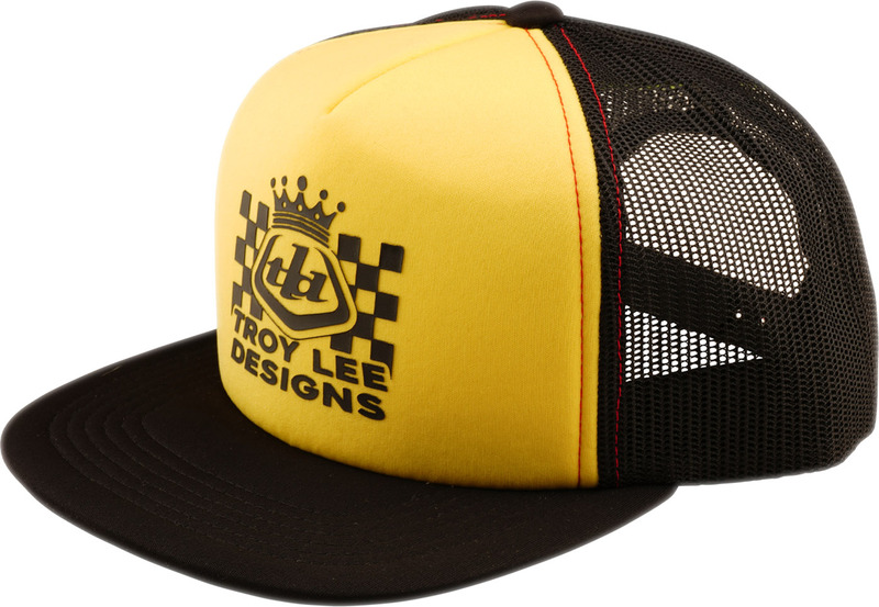 Gorra TROY LEE DESIGNS Trucker Snapback - Friday Night Black/Gold
