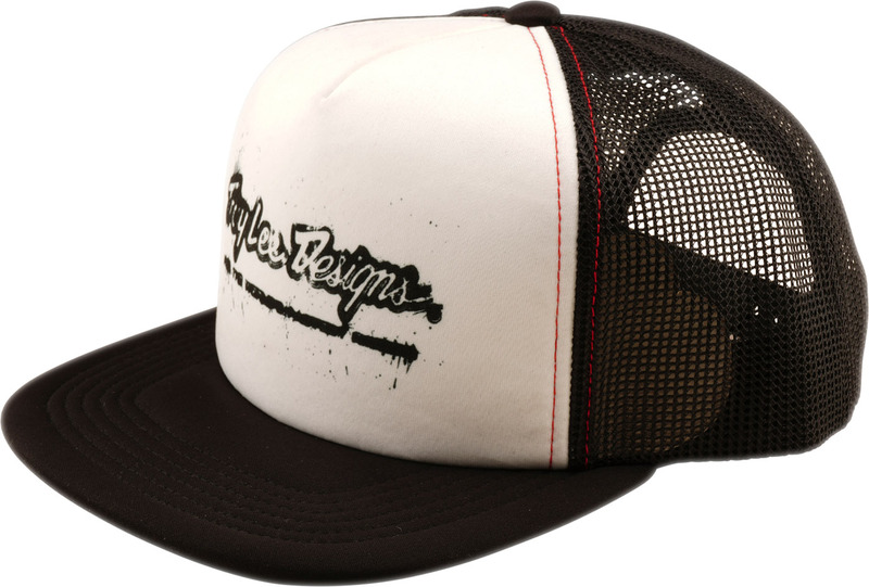 Gorra TROY LEE DESIGNS Trucker Snapback - Repeat Black/White