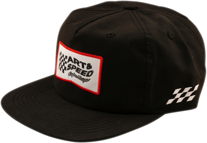 Gorra TROY LEE DESIGNS Unstructured Snapback Winners Circle - negro