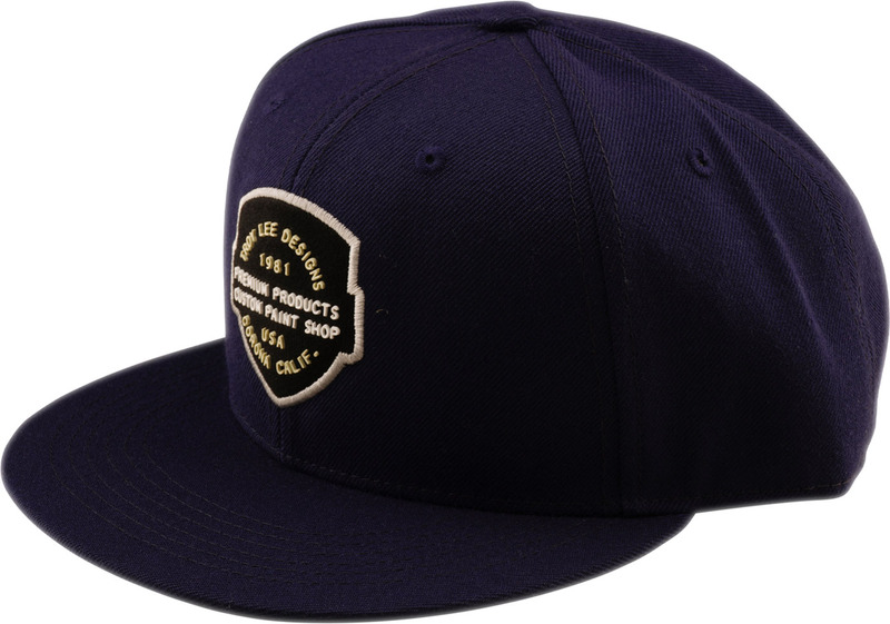 Gorra TROY LEE DESIGNS Flat Bill Snapback Imprint - Indigo