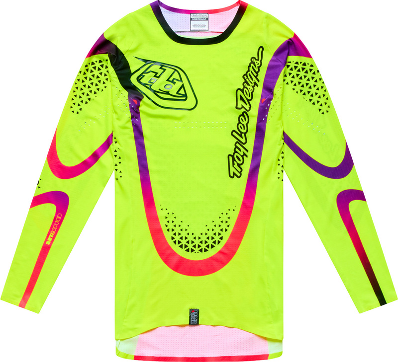Camiseta TROY LEE DESIGNS SE Ultra Aura - Flo Yellow