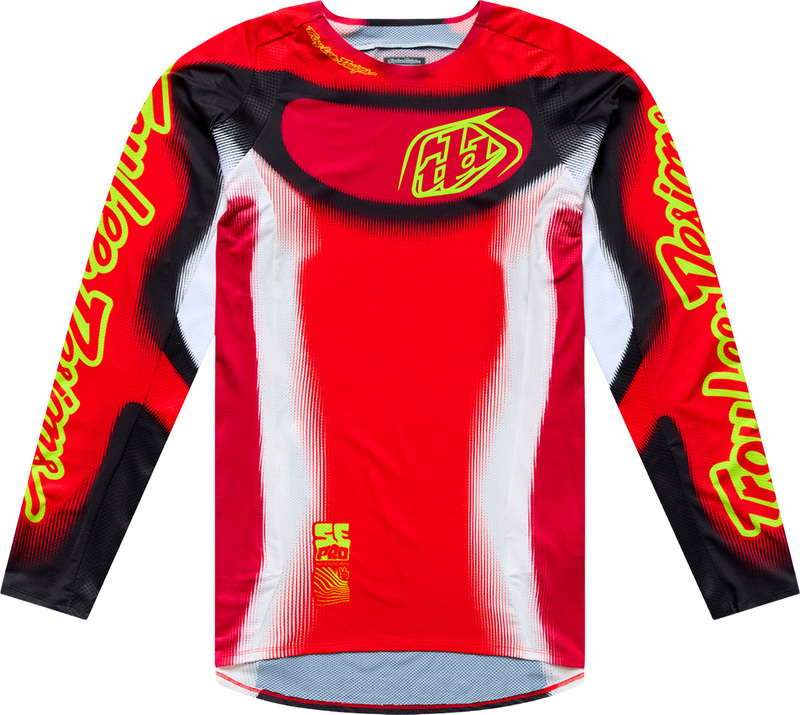 Camiseta TROY LEE DESIGNS SE Pro Illusion - rojo/negro