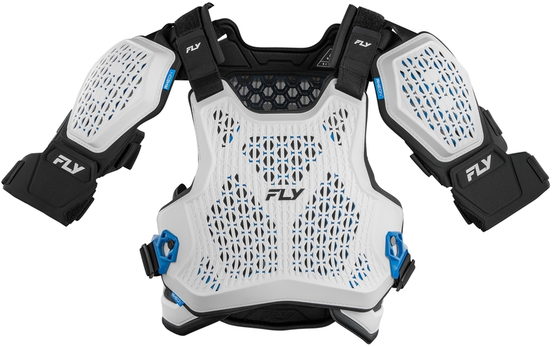 Peto FLY RACING Blueprint RCH-3 – blanco