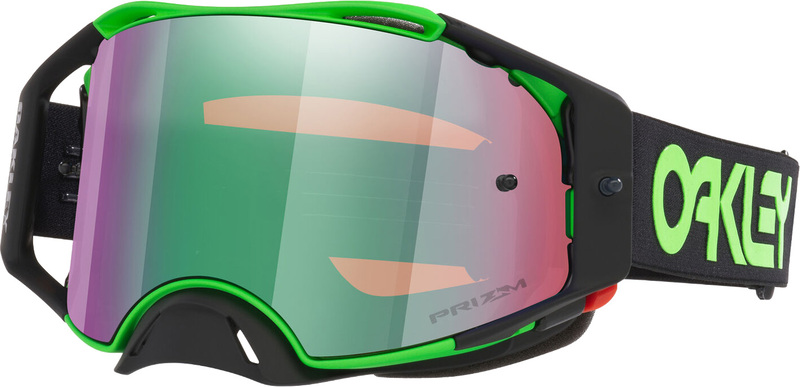Gafas OAKLEY Airbrake MX - Moto Green - Lente Prizm Jade
