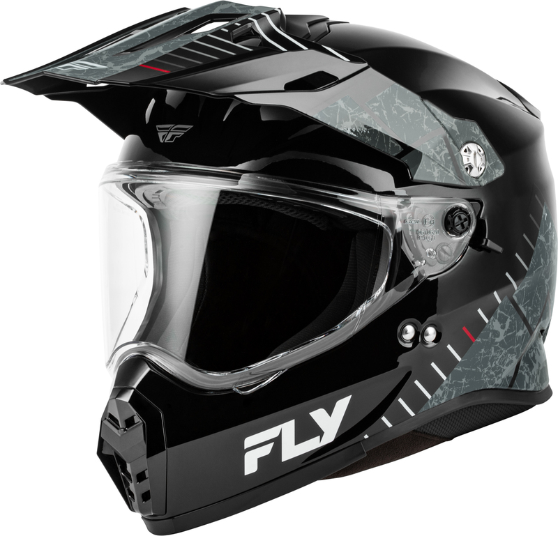 Casco FLY RACING Trekker - negro/gris