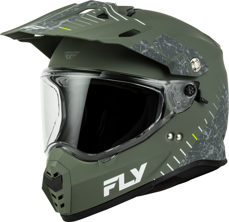 Casco FLY RACING Trekker - Matte Sage/gris