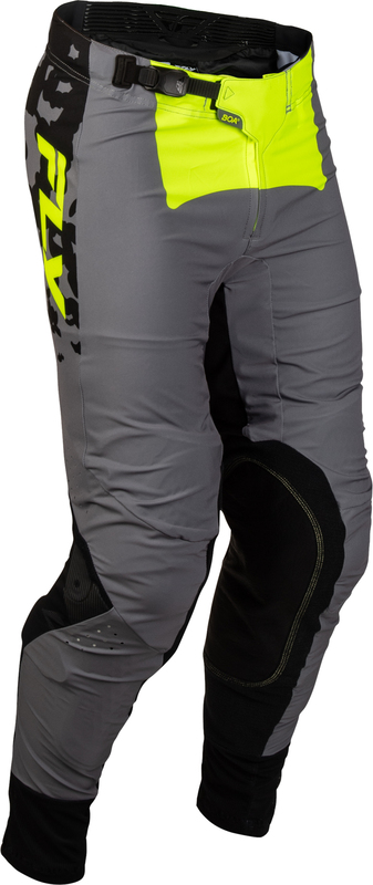 Pantalón FLY RACING Lite Flake - gris/Hi-Vis/negro