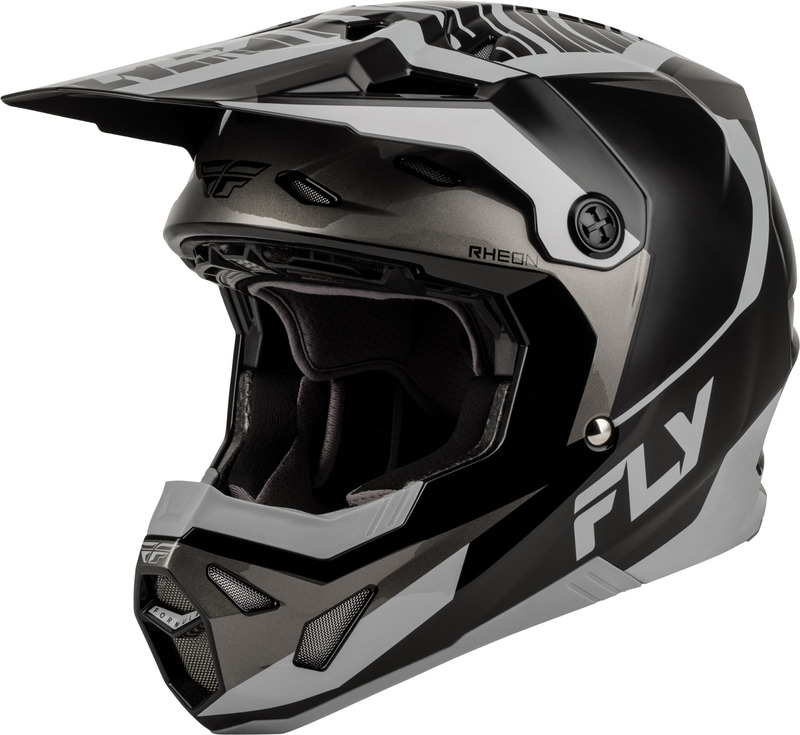 Casco infantil FLY RACING Formula CP Charge - negro/gris/Light Grey